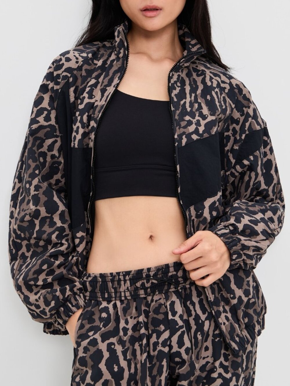 NWT Nike NSW Trend Woven HBR AOP Oversized Jacket XS (Good for size M-XL)